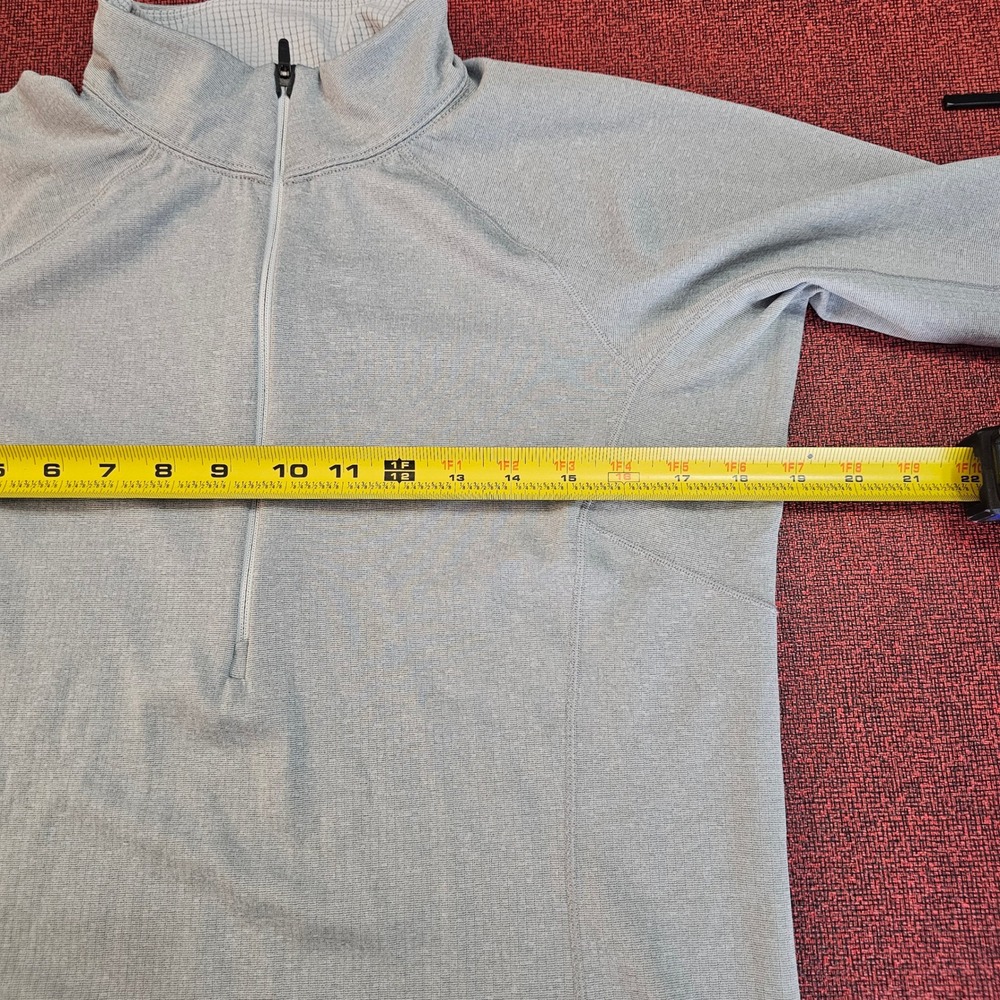 Patagonia Capilene 1/4 Zip Pullover Womens M Gray Baselayer Outdoor Hiking - Picture 9 of 10